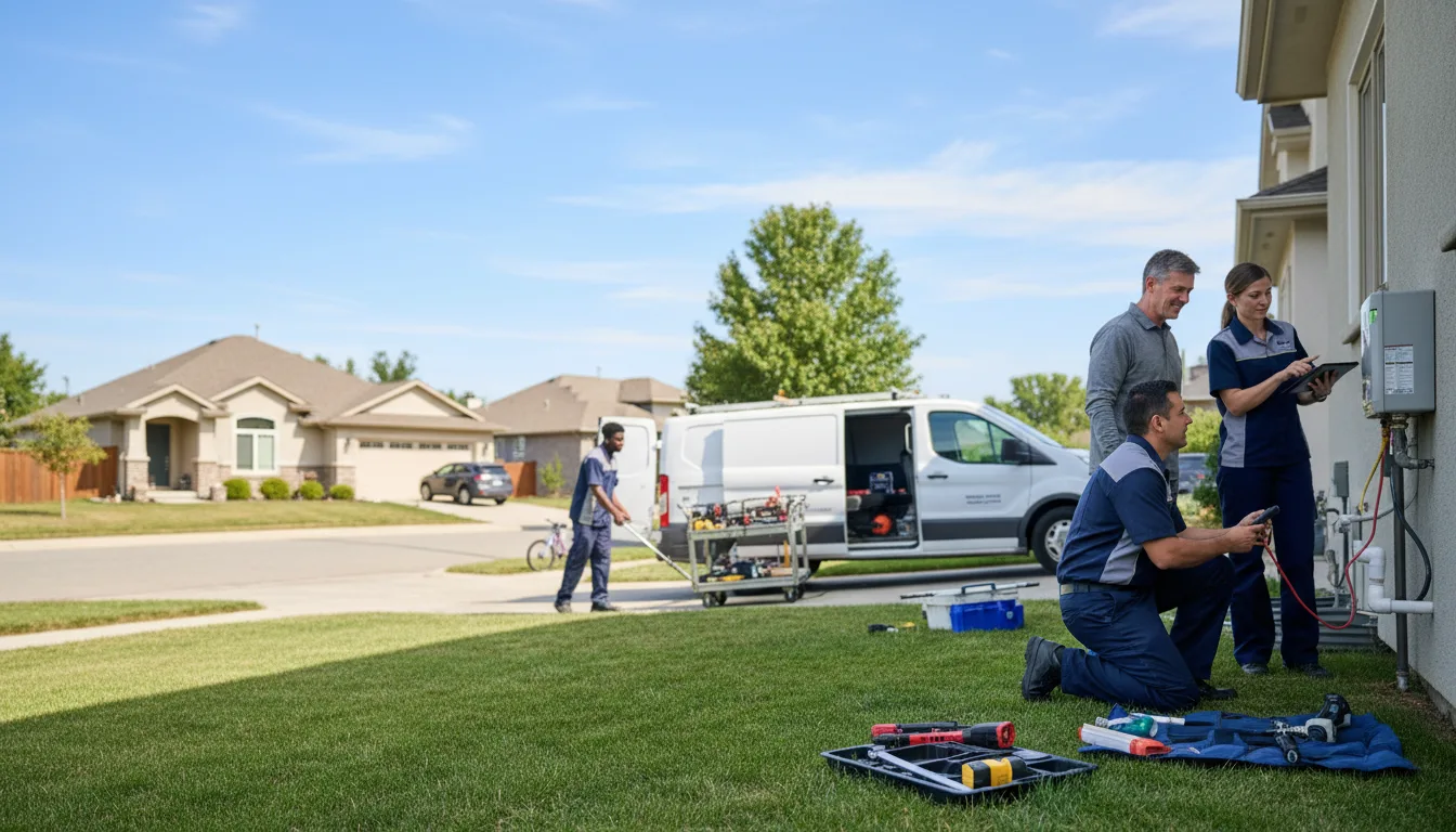 Tankless water heater service in Calumet, MI